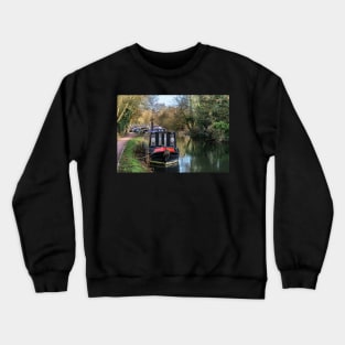 Boats On The Kennet and Avon Crewneck Sweatshirt